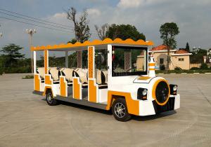 China Shopping Mall Electric Sightseeing Car Trackless Train For Kids Customized Size factory