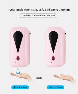 China ABS Plastic 1200ml Touchless Hand Disinfection Machine factory