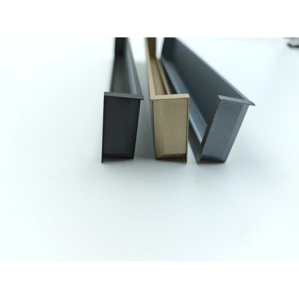 China Aluminum Furniture Hidden Drawer Pulls Kitchen Cabinets Wardrobe Invisible Handles factory