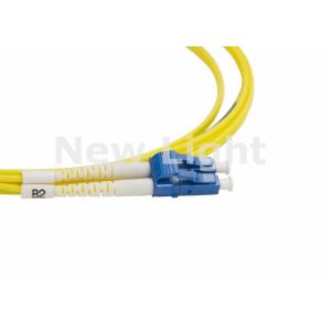 Telecommunication Networks Optical Fiber Patch Cord / LC SC Single Mode Fiber