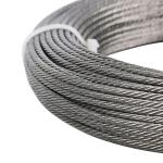 Non-coated 16Mm Tower Crane Tension Cable Steel Wire Galvanized Steel Rope for
