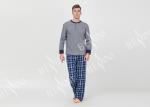 Plus Size Mens Luxury Sleepwear Spring Pajamas Functional Placket With One