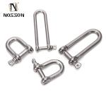 Polished Stainless Steel Heavy Duty Spreader Lifting Ring D Shackle Horseshoe