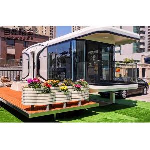 China Steel Sentry Box Prefabricated Container House 2 Story Villa Light Weight Steel Villa factory