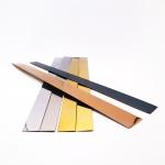 Gold Mirror Stainless Steel Trim Polishing Flat Metal Tile Trim For Furniture