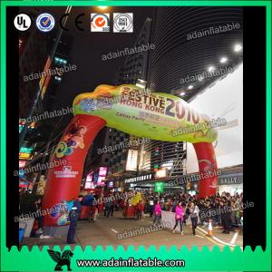 China Commercial Inflatable Arches For Sport Standing White / Red / Blue / Green factory