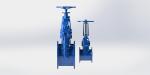Flanged Connection EPDM Seal Water Gate Valve Low Pressure Loss