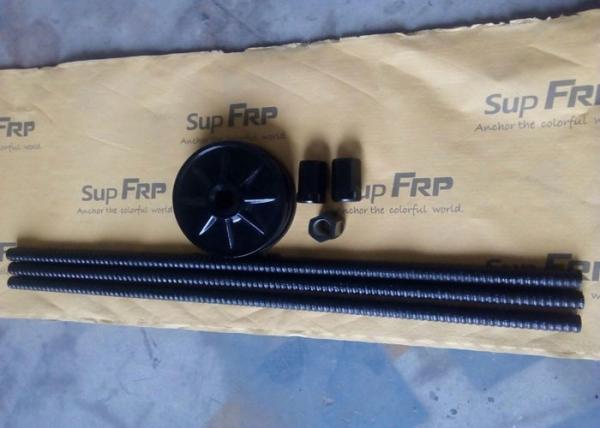 Fiber Glass Resin Screw Flat Nut Anti Corrosion 120kN For H45S SDA Fiberglass