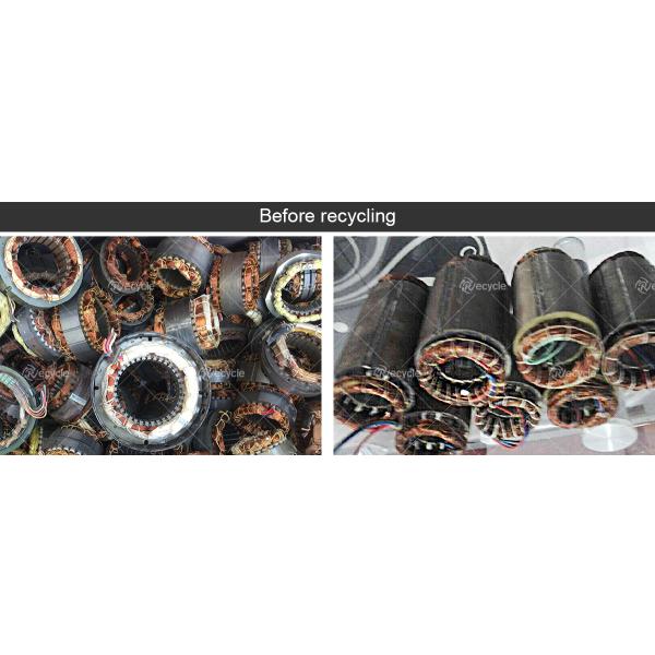 Scrap Motor Stator Copper Wire Pulling Machine for Engine Motor Starter Recycling Design