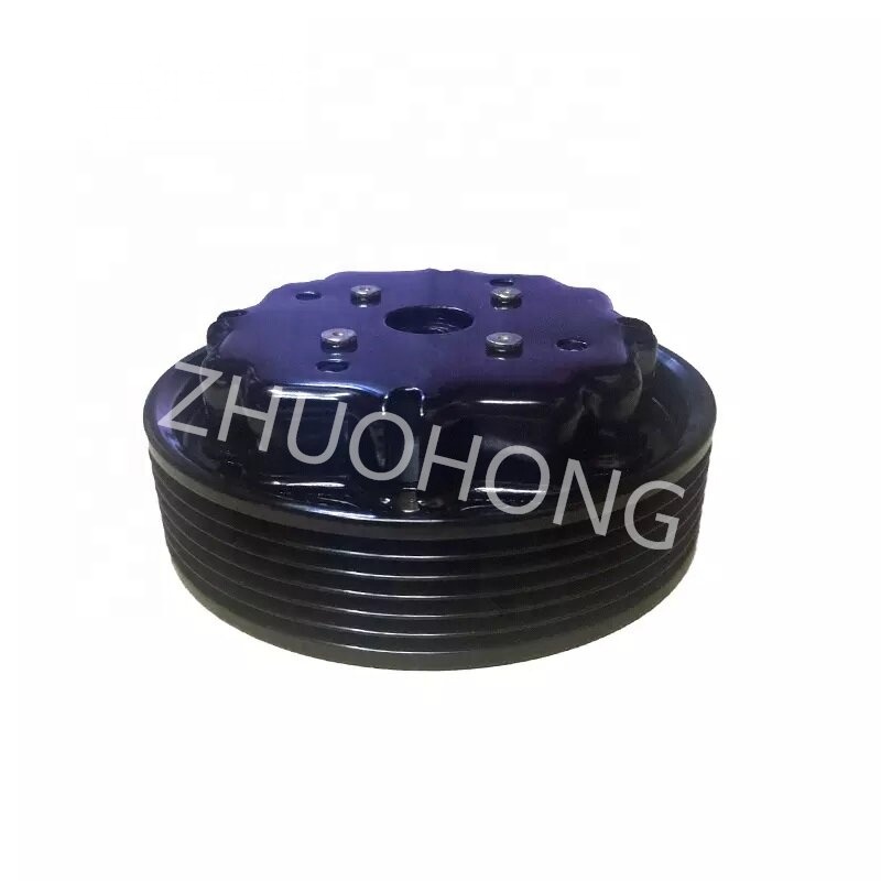 Auto AC Compressor Pulley Clutch Kit 6PK 110MM 12V for G Class 2002-2016 Mercedes Benz