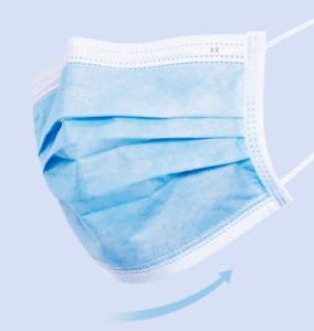 China Protective Disposable Non Woven Face Mask , Unisex Prevent Anti Bacteria Safety factory