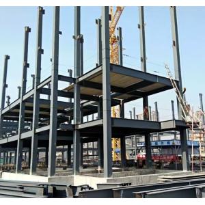 Portal Frame Prefabricated Steel Frame Building Custom Insulation