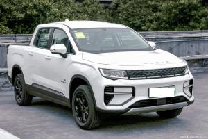 China Geely Radar RD6 Ev Pick-Up Electric Large Storage Goods Car 5 Seats 400 - 632km factory