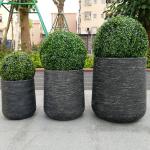 Modern And Versatile Fiber Clay Planter For Both Indoor And Outdoor Plant