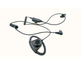China Earphone And Microphone PMLN7159 Compact and durable dual coil cord for private communication factory