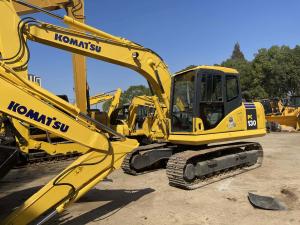 China Japan Made Used KOMATSU PC130-7 13 Ton Crawler Excavator Thumb New Bucket factory