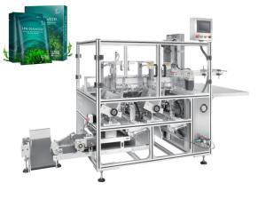 China 30 Bags/Min Facial Mask Packing Machine Internal Tray Fold Cosmetics Box factory