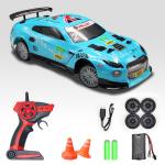 1 14 Ratio LED Light Remote Control Drift Car Electric Four-Wheel Drive Racing