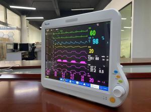 China Sidestream ICU Cardiac Monitor , Portable Anesthesia Patient Monitor factory