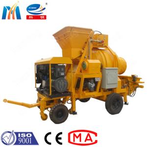 China Self Loading Concrete Grout Mixer Machine With Diesel Generator factory