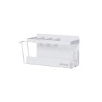 No Drilling Household Magnetic Attraction Shower Rack With Towel Holder Bathroom
