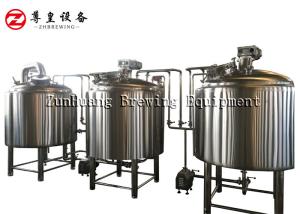 China 500L 1000L Micro Beer Brewing Equipment , Microbrewery Equipment Long Life factory