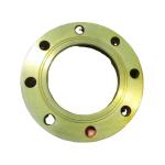 Black White Forged Flange Gost 12820 ISO9001 2008 Certificate
