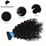 Full Cuticle Grade 7a Dyeable Peruvian Virgin Hair Ripple Deep Wave Braiding