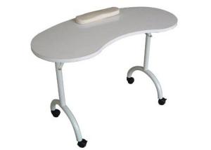 China Professional Portable Nail Manicure Table With Uv Light , Vented Manicure Table factory
