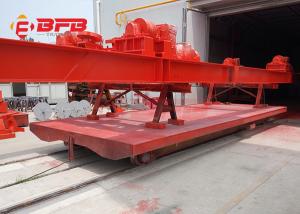 China Steel Sand Blasting Motorized Transfer Trolley Workshop Frame Type factory