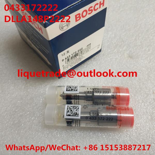 BOSCH Genuine fuel nozzle DLLA148P2222, 0433172222 , DLLA 148 P 2222, 0 433 172