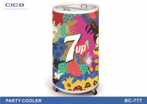 China Commercial Party Cooler Fridge Can Shape Compressor Cooling System factory