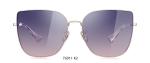 Metal Frames Non Polarized Sunglasses 76011 K2 Cat Eye For Women