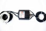 Testing Equipment High Speed Slip Ring 38mm Through Hole 15 Circuits