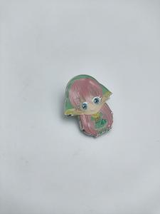 China Stamping Anime Brooch Pins Artwork Custom Hard Enamel Process factory