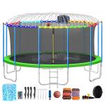 Outdoor Park Round 10FT Fitness Jumping Trampoline with Safety Net and Custom