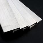 Powder Coating Aluminum Extrusion Profiles Flat Busbar LP - 0580