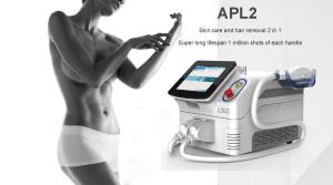 China Professional 3 In 1 IPL SHR Hair Removal Machine Painless Spots / Freckle Removal Use factory