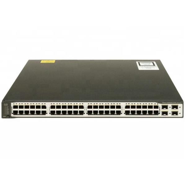 Managed 48 Port Gigabit Ethernet Switch Layer 3 Cisco Original Switch WS-C3750V2