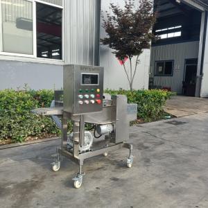 Continuous Meat Breading Machine For Chicken Nugget And Meat Forming Production