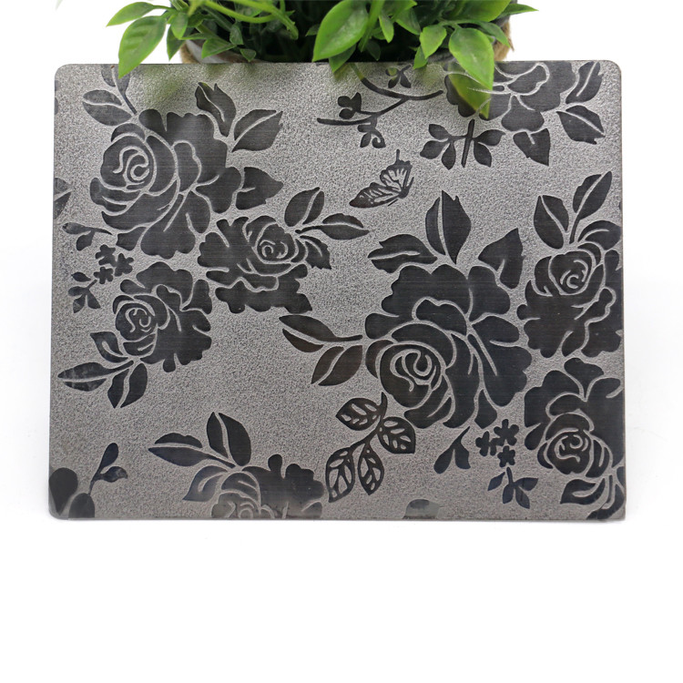 Embossed Brushed Stainless Steel Sheet For Furniture Modern Sturdy