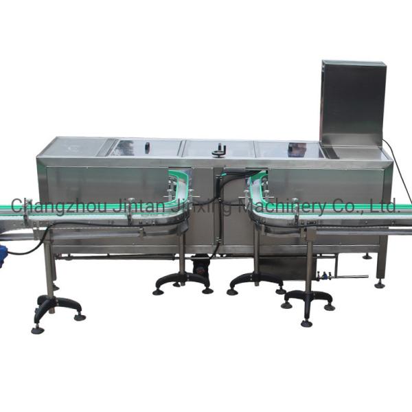 China Liquid Water Bottle Cleaning Machine Stainless Steel Fully Automatic factory