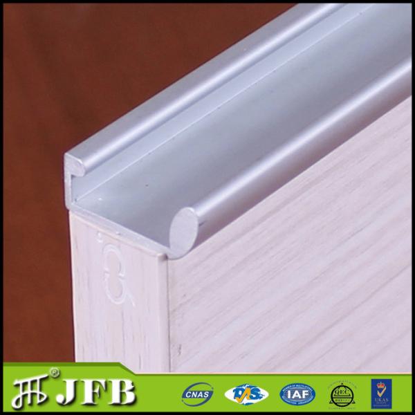 Aluminium Frame Manufacturer, 3 Meters Aluminum Kitchen Cabinet Profile, Bright