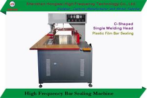 China Deep Throat Type HF Welding Equipment Electric Pneumatics For Tarpaulin Bonding factory