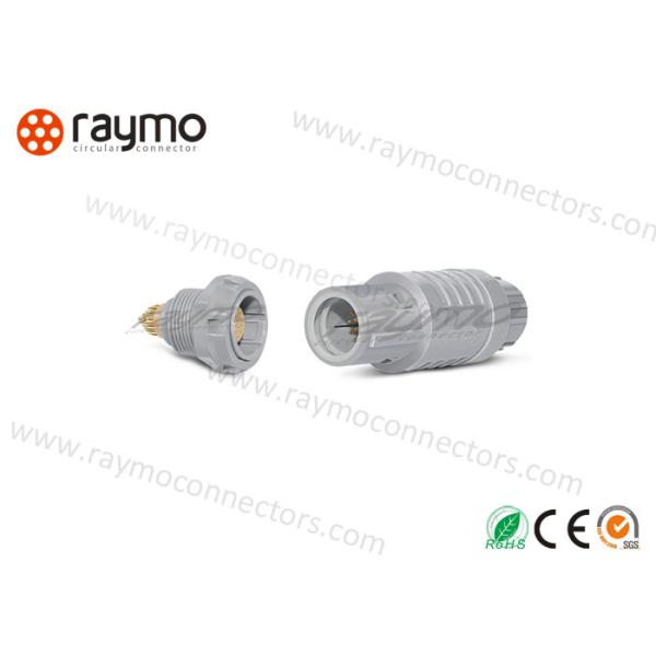 China Wire Circular Plastic Connectors Thread Connection Small Size With OEM ODM Service factory