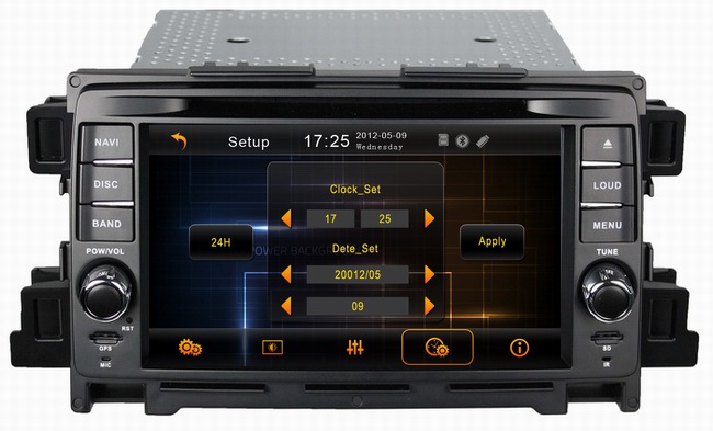 Car dvd player for Mazda CX-5 2012 with 3D rotating user interface OCB-7005