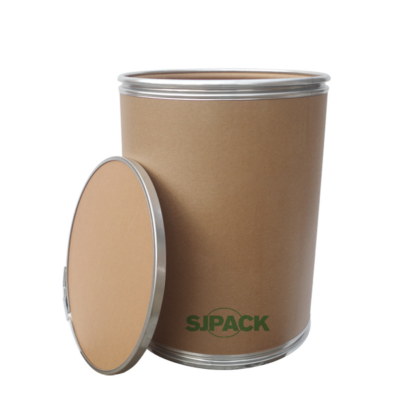 Ferrocene Catalyst Kraft Paper Drum | UN-Certified | Moisture & Chemical Resistant | 25kg Capacity | For Industrial Chemical Packaging