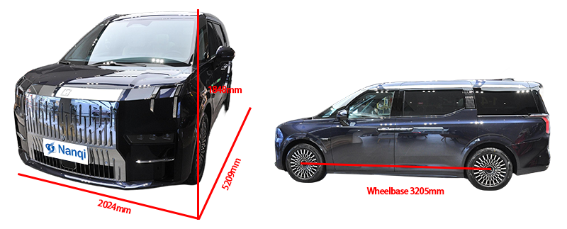 Fashion MPV ZEEKR 009 Pure Electric Car New Energy Vehicle For Business