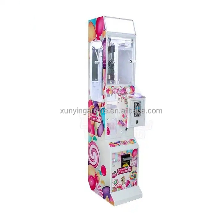 110V/220V/230V Mini Claw Crane Machines Plush Toy with Bill Acceptor W30*D45*H156cm