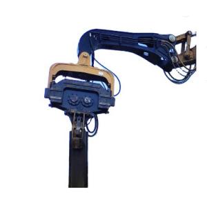 30Ton Excavator Construction Machinery Attachment Hydraulic Vibrating Hammer With 2.5M Vice Arm And Q355/NM400/HARDOX450